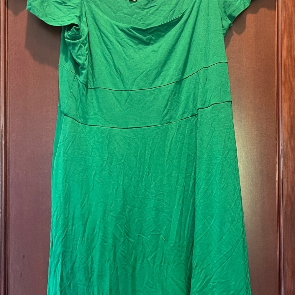 Boden Vibrant Green Midi Dress